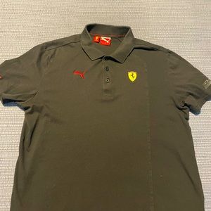 Mens Puma Ferrari polo shirt